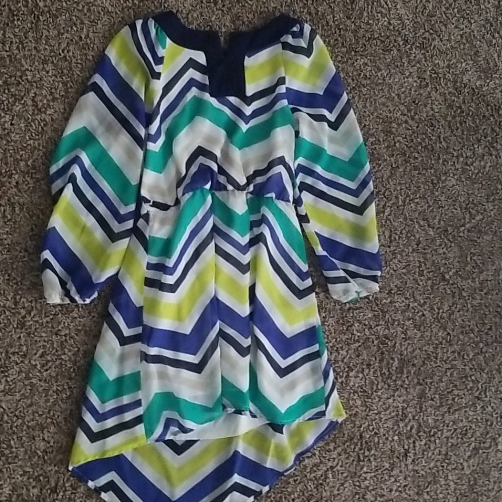 cute and casual mid sleeved children's dress
